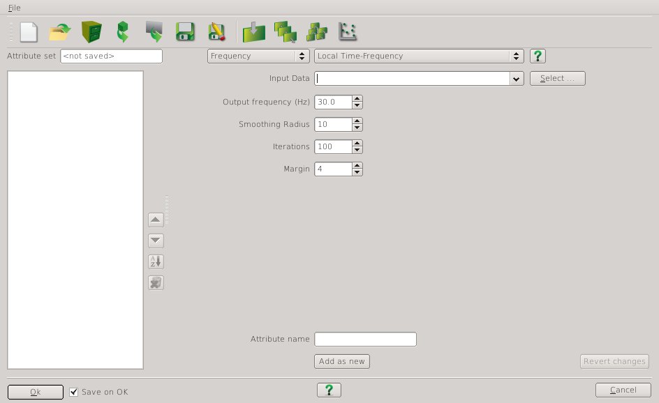 LTF Attributes input parameters