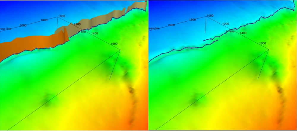 Example of polylines generated by this tool