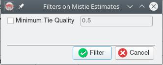 Mistie filtering